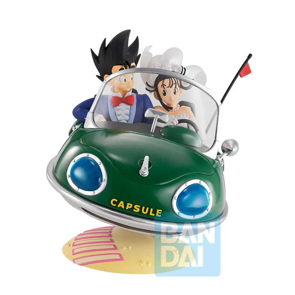 DRAGON BALL - Son Goku & Chichi - Figure Snap Collection 2 14cm